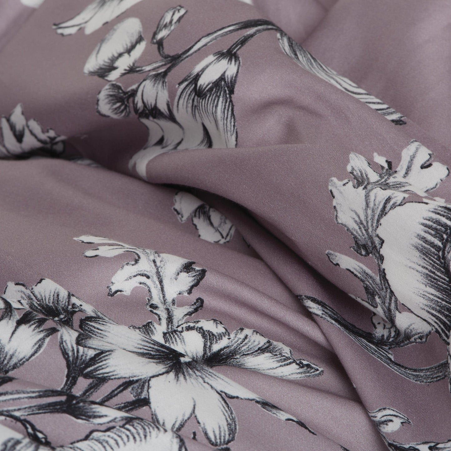 Lucia Mauve Quilt Cover Set